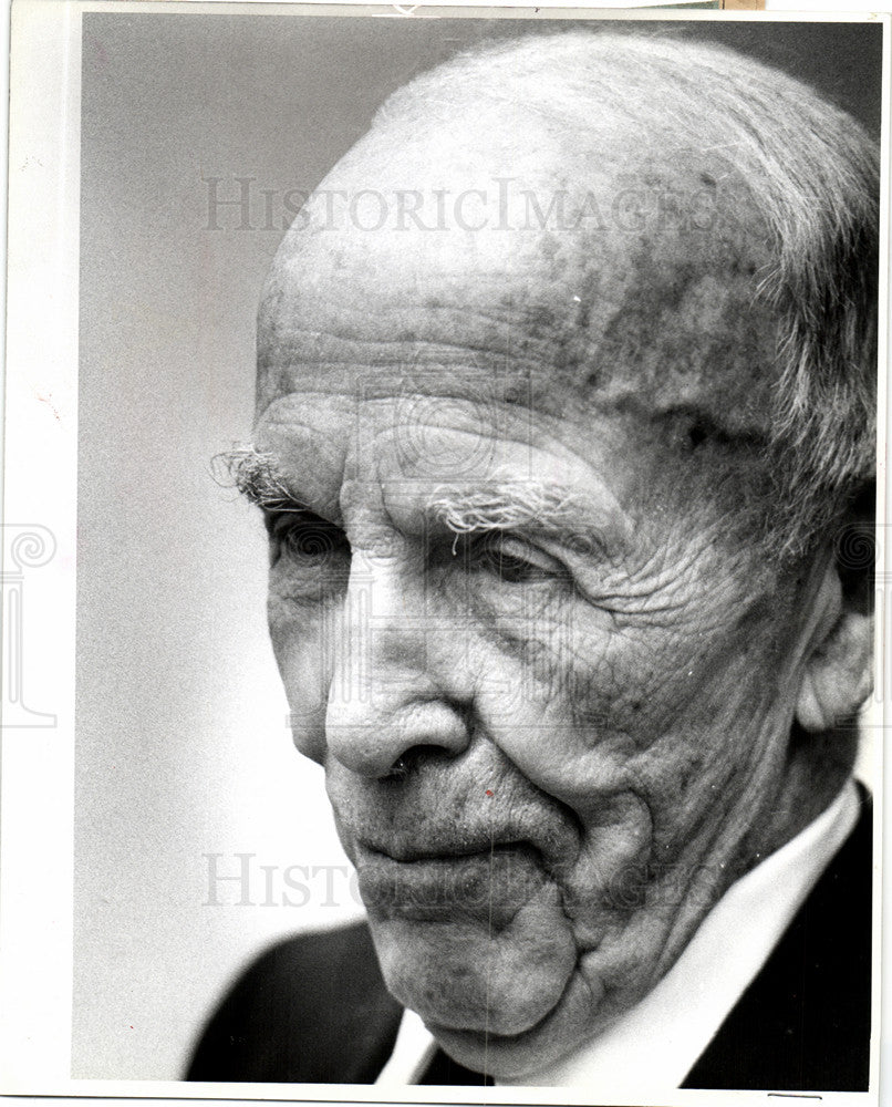 1982 Press Photo poetry archibald macleish detroit - Historic Images