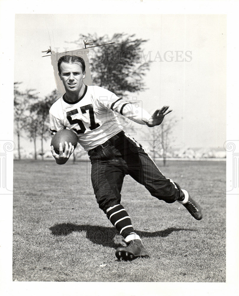 1965, Ray McLean Detroit Lions football - Historic Images