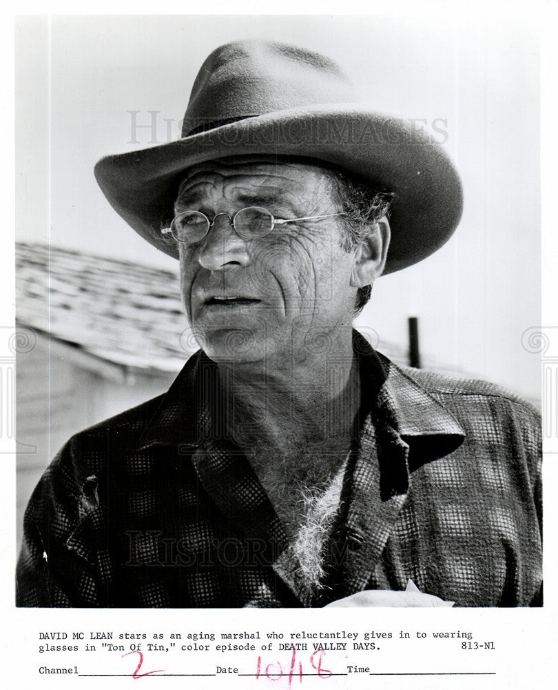 1969 Press Photo David McLean Ton of Tin movie actor - Historic Images