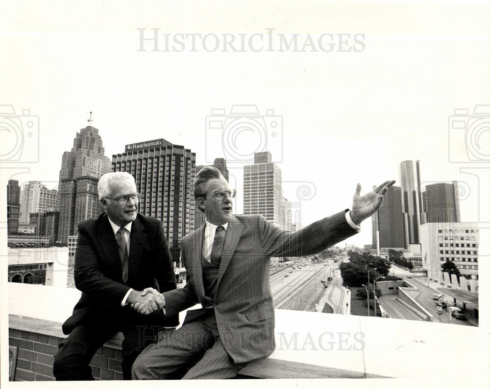 1983 Press Photo William McLaughlin Richard Kughn - Historic Images