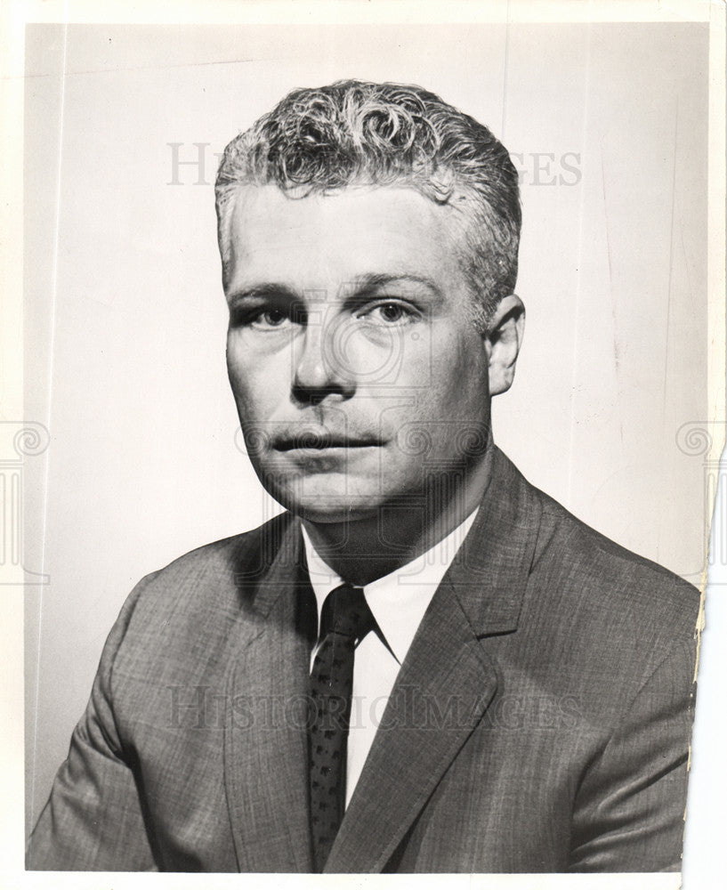 1966 Press Photo MC LAUGHLIN REPUB VICE-CHM - Historic Images