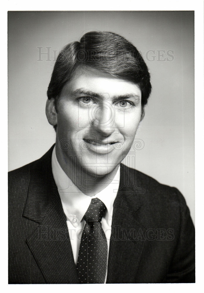 1981 Press Photo Darryl Mc Laughlin Manager Ann Arbor - Historic Images