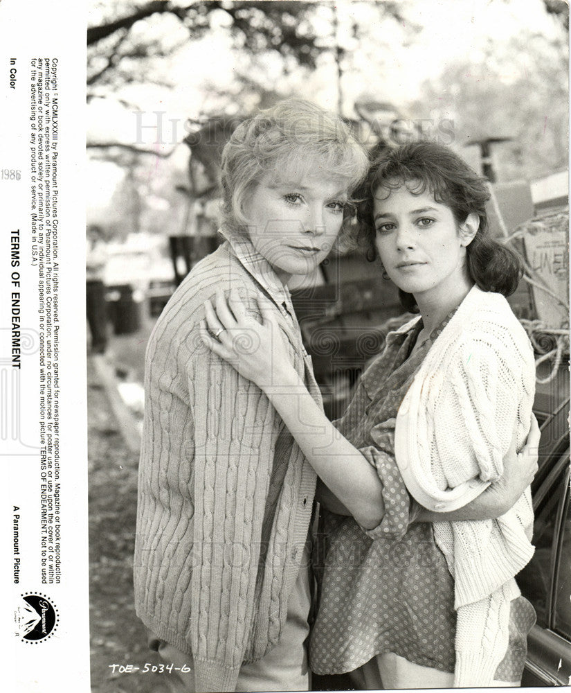 1983 Press Photo Terms Endearment stars MacLaine Winger - Historic Images