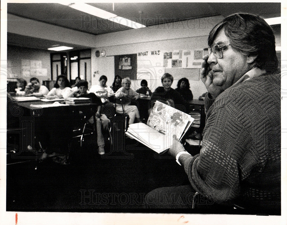 1989 Press Photo Denny McLain Ealy School Bloomfield - Historic Images