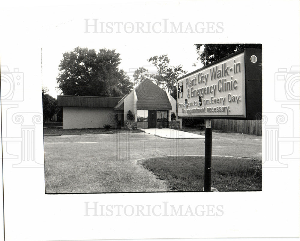 1983 Press Photo Denny Mclain Plant City clinic - Historic Images