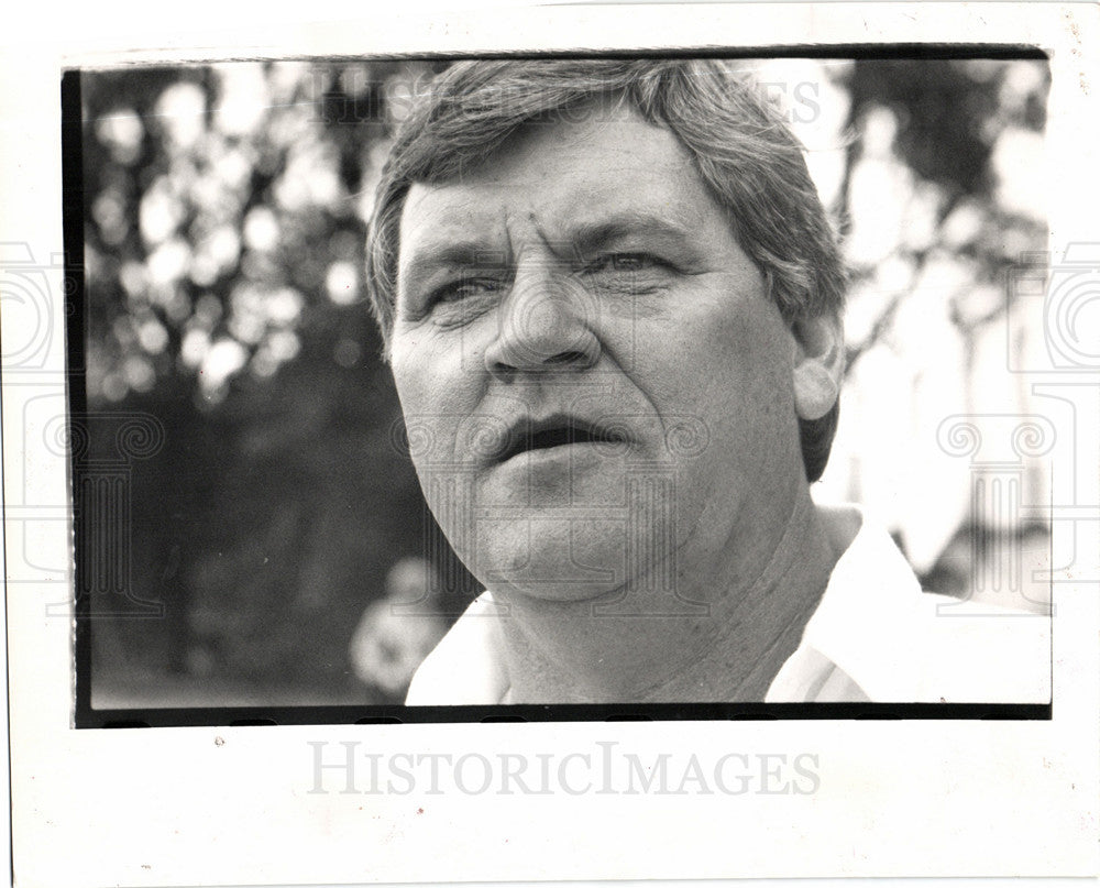 1988 Press Photo Denny McLain American Detroit Tigers - Historic Images