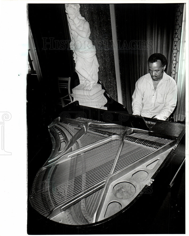 1985 Press Photo Harold McKinney - Historic Images