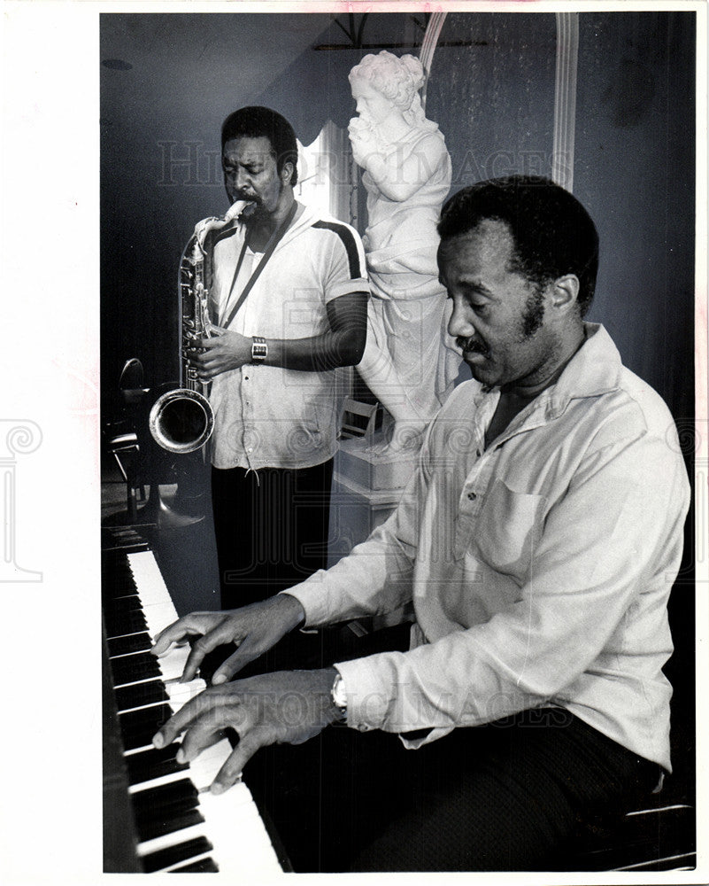 1979 Press Photo Harold McKinny Wandell Harrison music - Historic Images