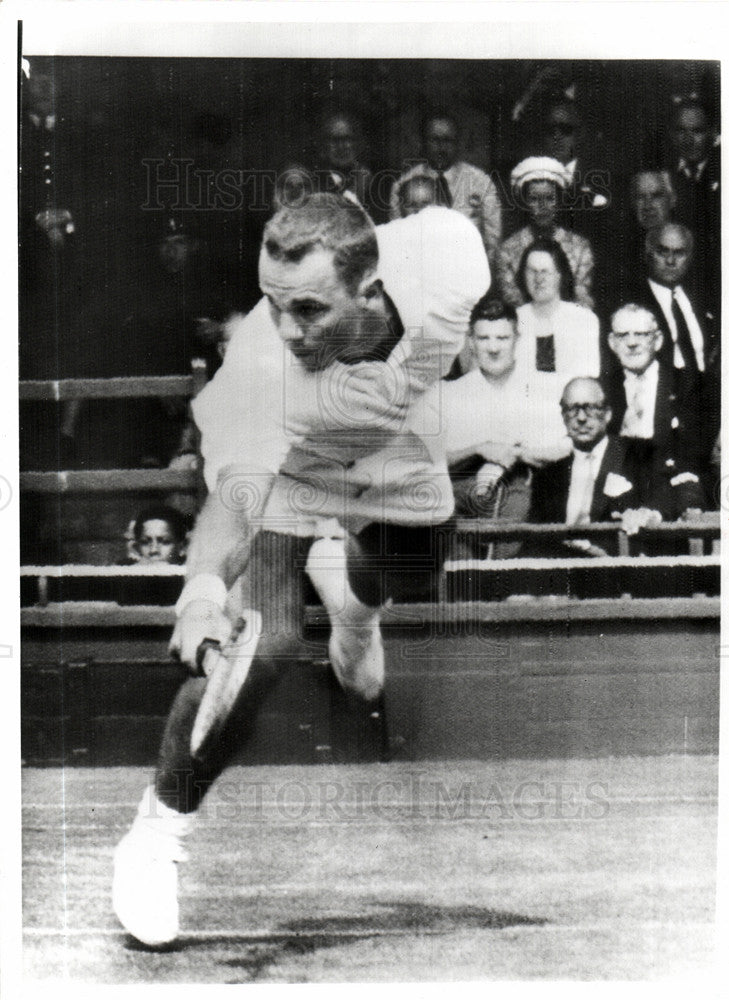 1961 Press Photo Chuck Mckinley,Tennis Player - Historic Images