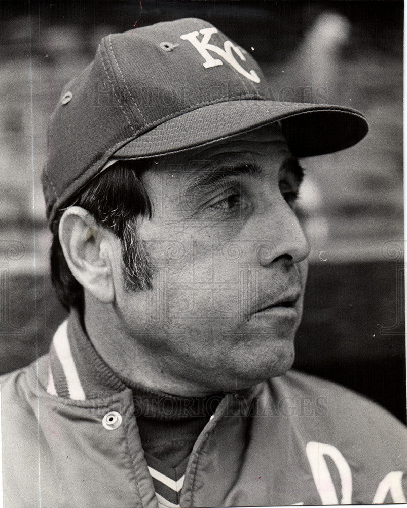 1976 Press Photo Jack McKeon Baseball player - Historic Images