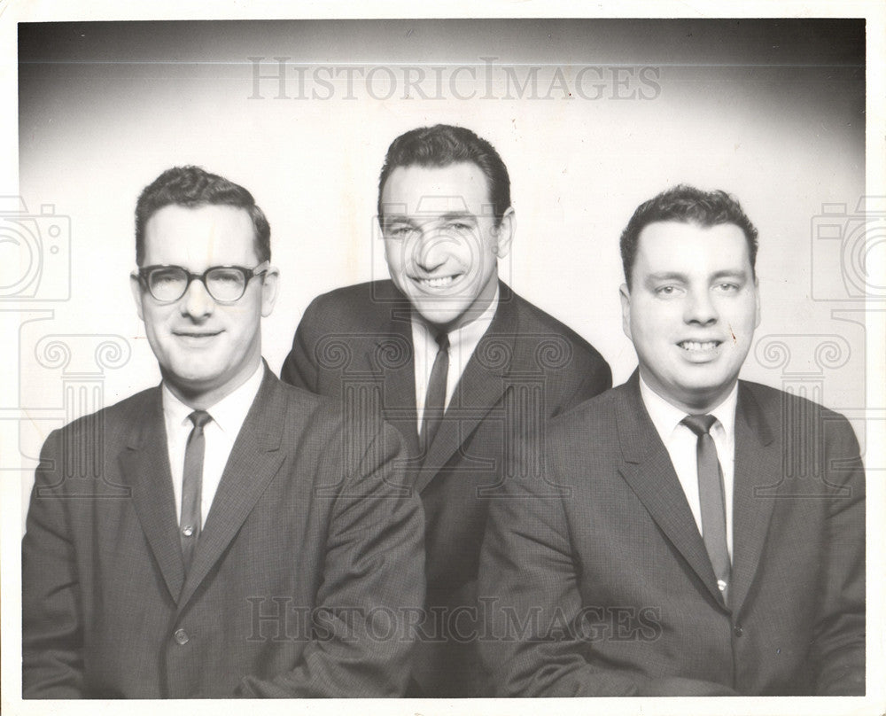1961 Press Photo Don McKenzie Trio musicians - Historic Images