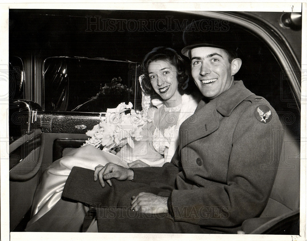 Press Photo Wedding  Knubsen  McKenney - Historic Images