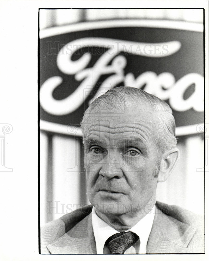 1979 Press Photo Sidney McKenna Ford Motor Company - Historic Images
