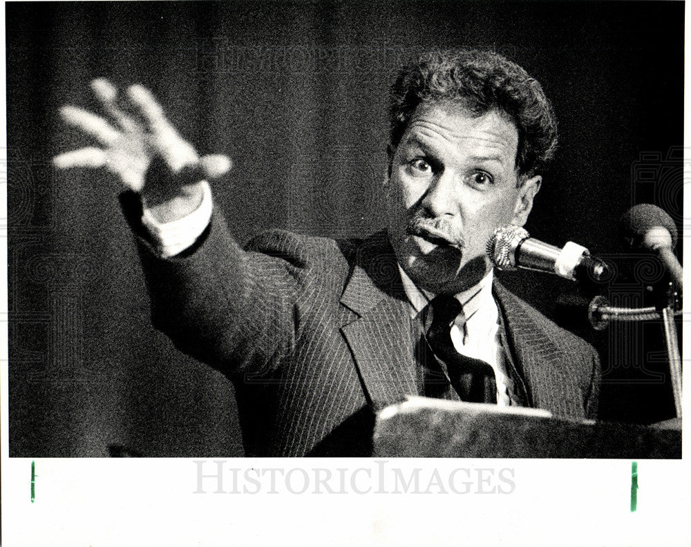 1987 Press Photo dropout solution teacher involvement - Historic Images