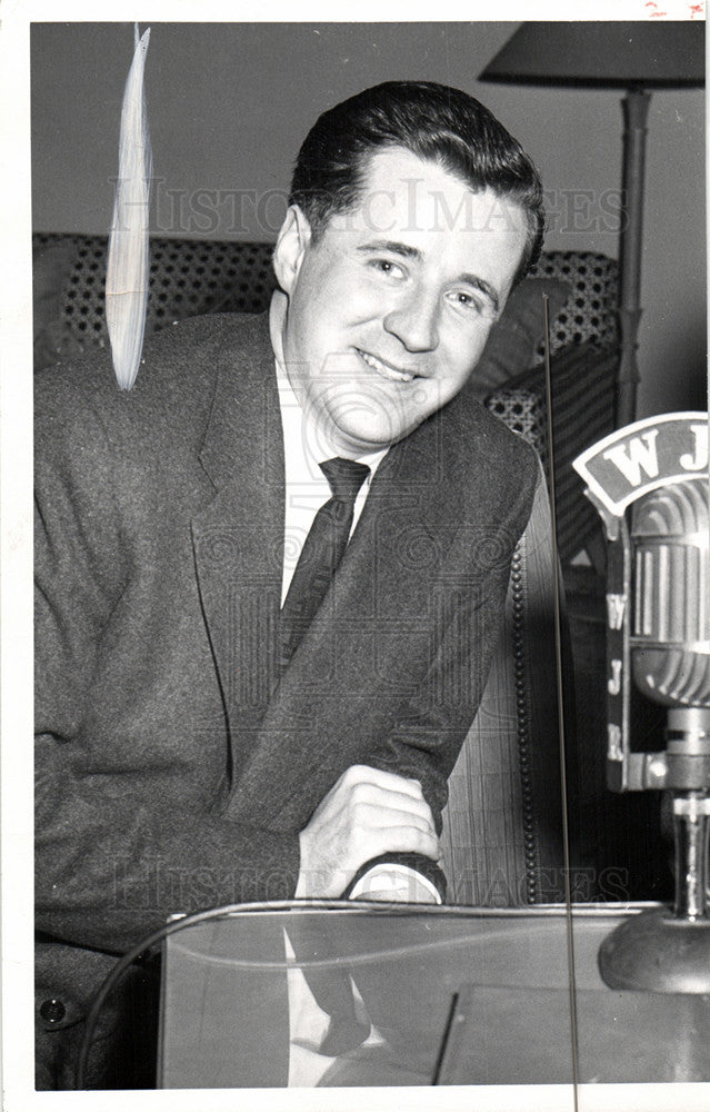 Press Photo Marty Mcneely, Disc jockey - Historic Images