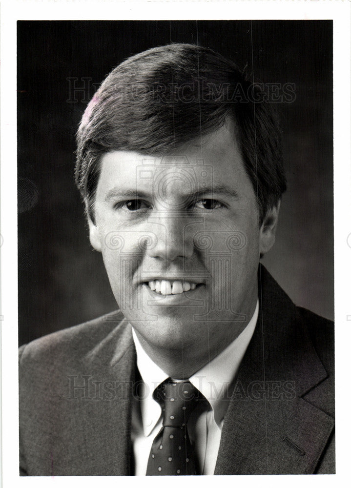 1989 Press Photo Scott McNealy Detroit Entrepreneur - Historic Images