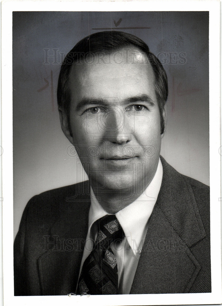 1975 Press Photo James McNeal Budd Detroit Boy Scouts - Historic Images