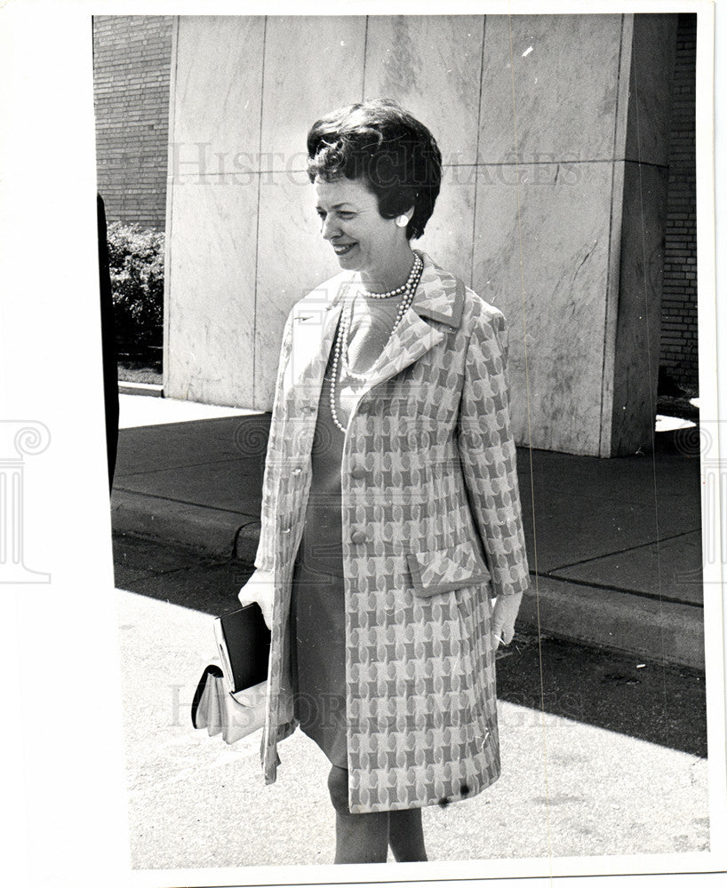 1970 Press Photo Ruth McNamee Representative Michigan - Historic Images