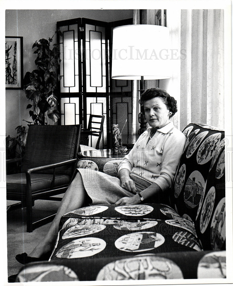 Press Photo Margaret McNamara literacy adovcate - Historic Images