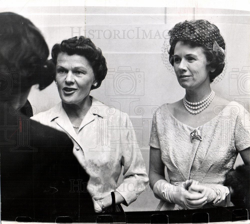 1961 Press Photo Margaret McNamara founder Reading - Historic Images