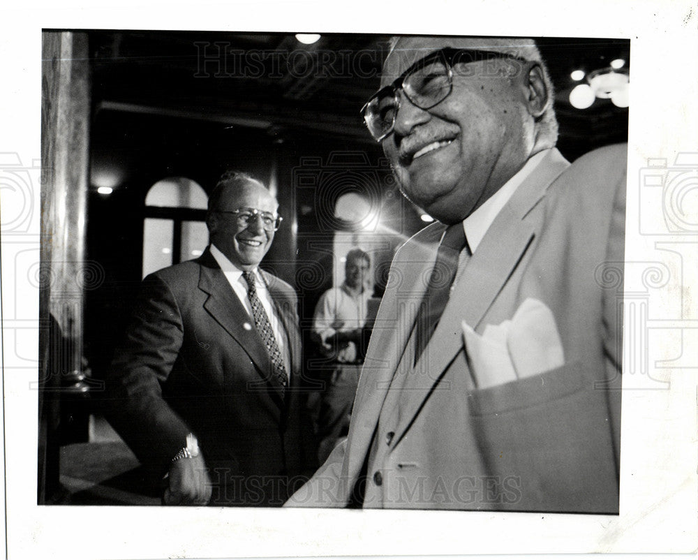 1991 Press Photo Ed McNamara  Michigan County Executive - Historic Images