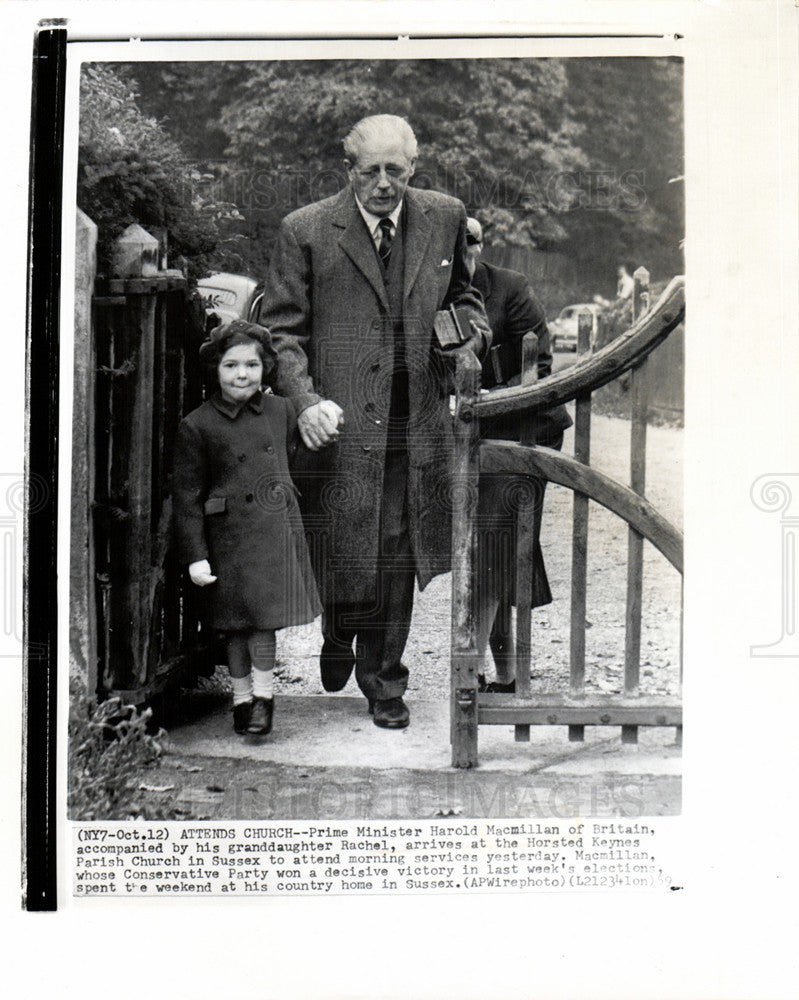 1959 Press Photo Harold Macmillian-Conservative, Sussex - Historic Images