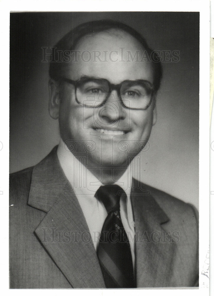 1985 Press Photo William D. Mcmaster - Historic Images