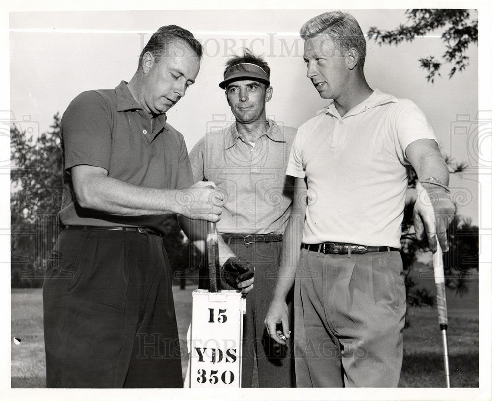 1950 Press Photo Fred Kamner P.L. Bryard Tom McMahon - Historic Images