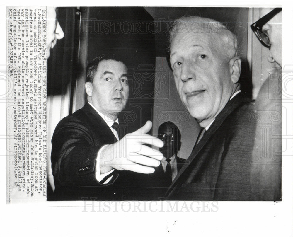 1966 Press Photo The Rejection Of The Mayor&#39;s Plea - Historic Images