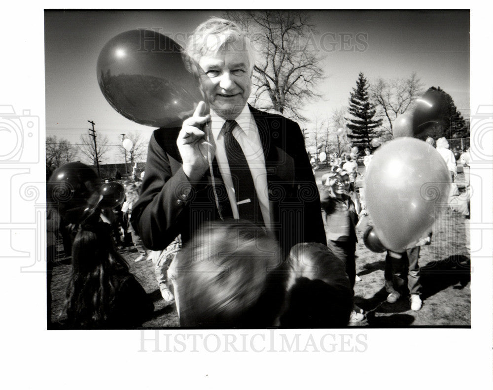 1989 Press Photo Mayor Henry Mack - Historic Images