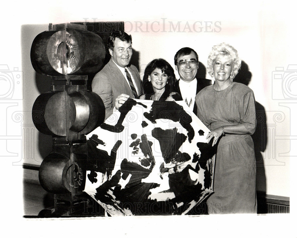 1988 Press Photo Paul and Karen Zosel Bob and Nina - Historic Images