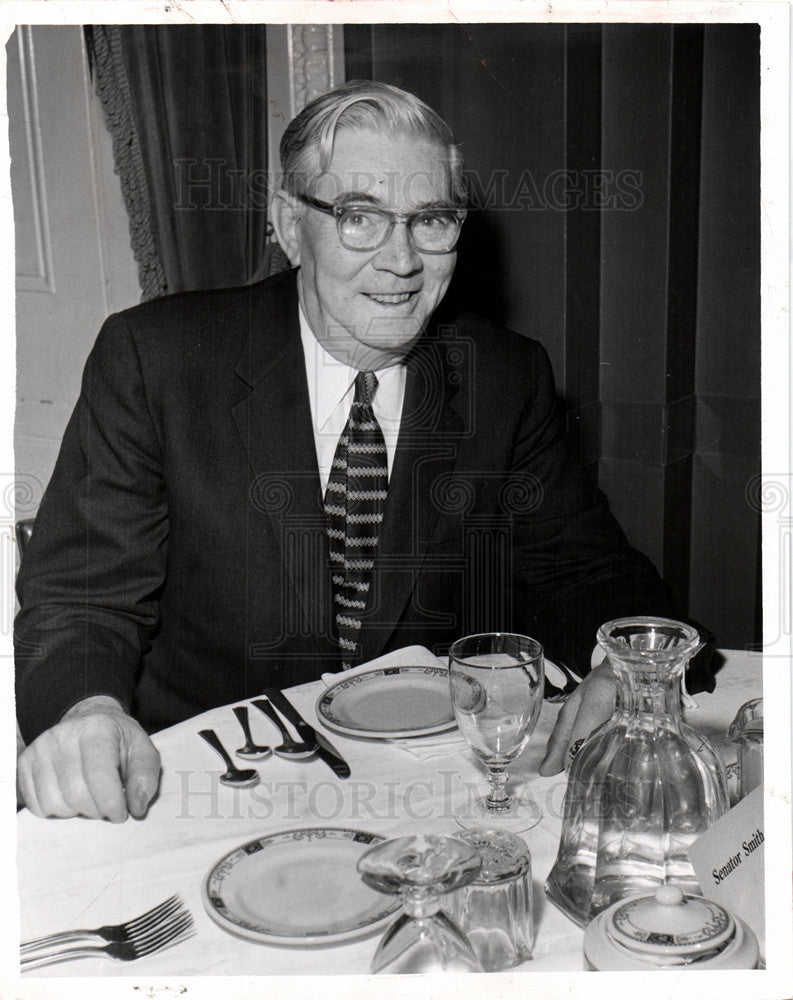 1965 Press Photo Patrick V. McNamara, Senator, Michigan - Historic Images