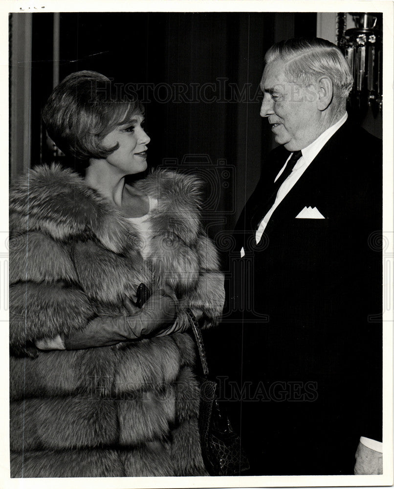 1965 Press Photo Patrick V McNamara US Senator Michigan - Historic Images