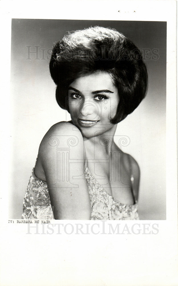 1965 Press Photo TV Actress Barbara McNair - Historic Images