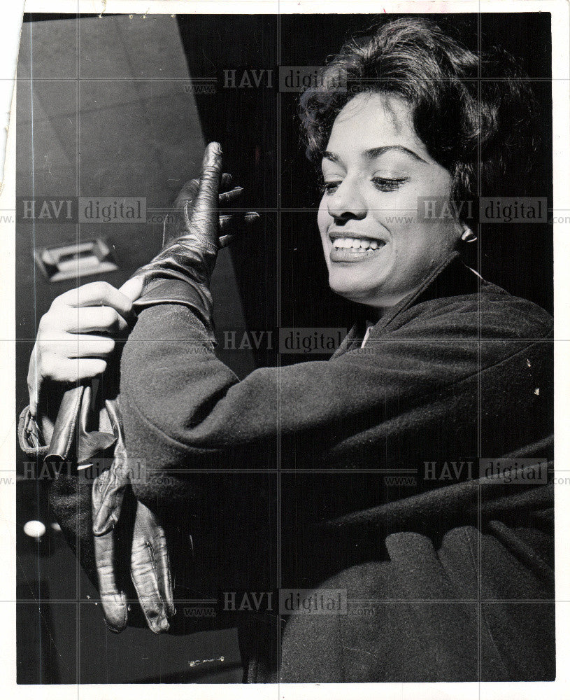 1970 Press Photo Barbara McNair American singer actress - Historic Images