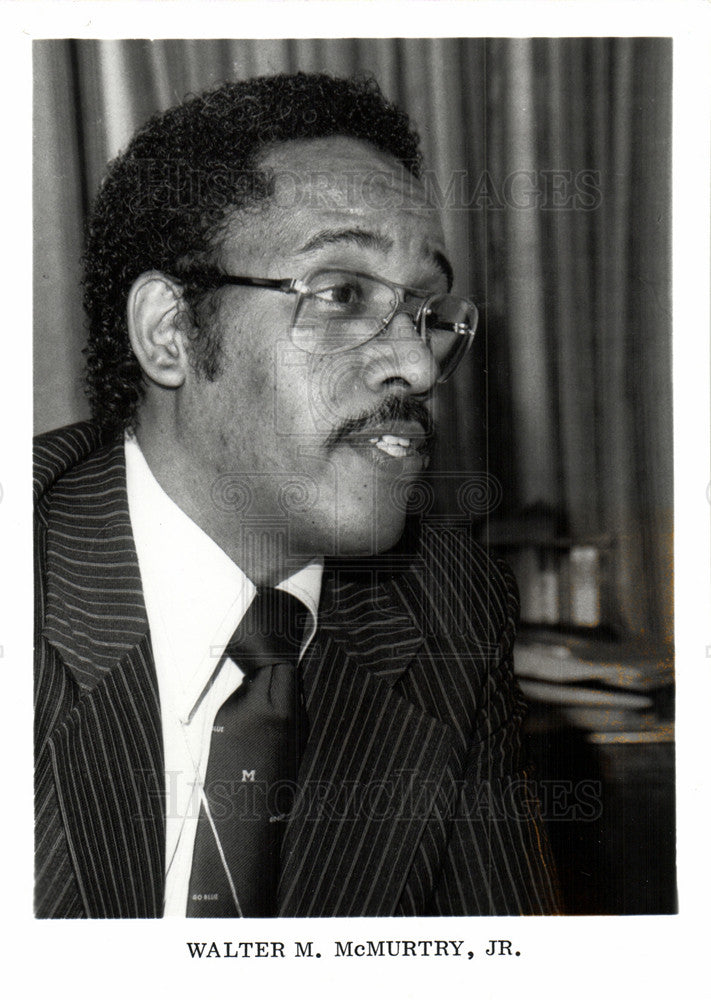 1981 Press Photo Walter M. Mcmurty Jr. - Historic Images