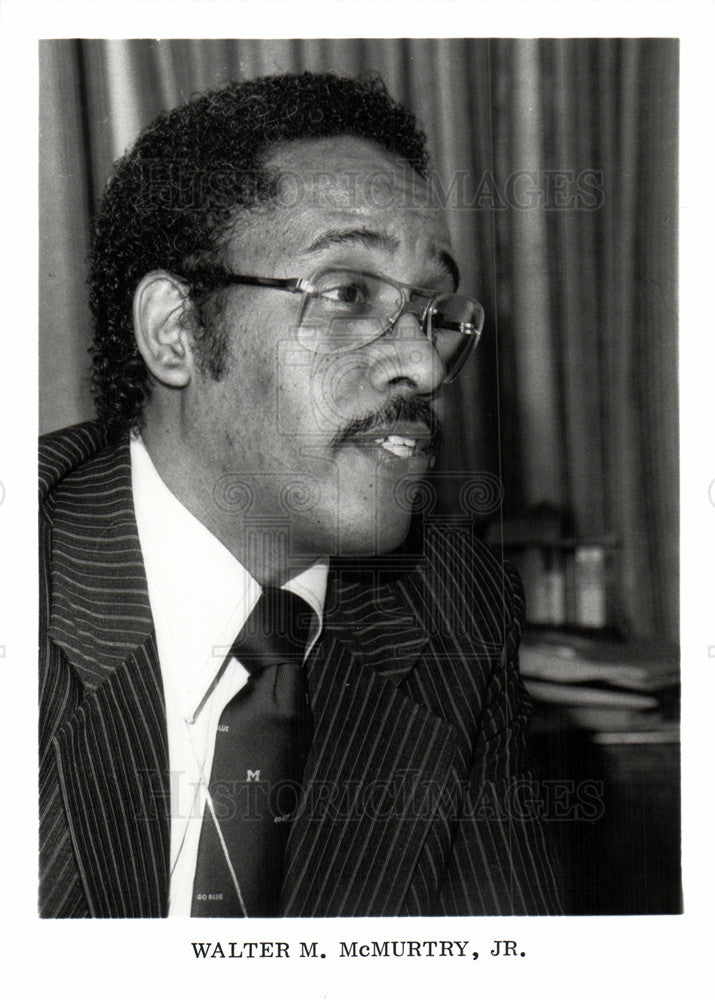 1991 Press Photo Walter M. McMurtry, Jr. - Historic Images