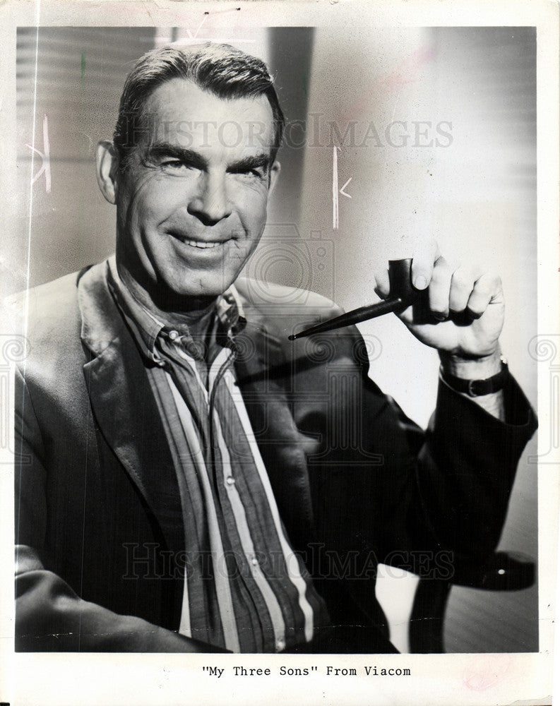 1978 Press Photo Fred MacMurray actor television - Historic Images