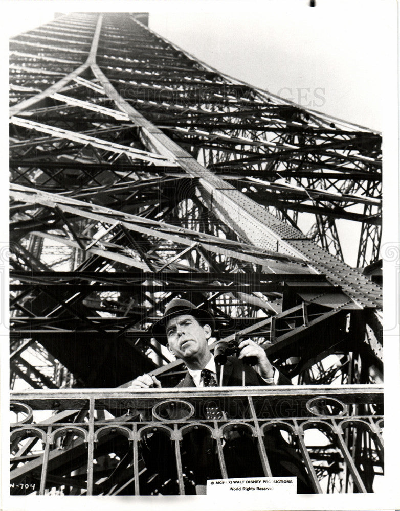 Press Photo Fred MacMurray actor television - Historic Images