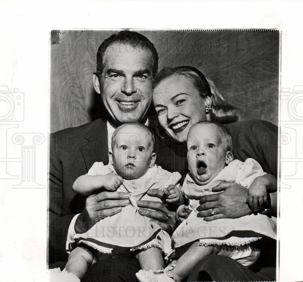 1956 Press Photo Fred MacMurray, actor - Historic Images