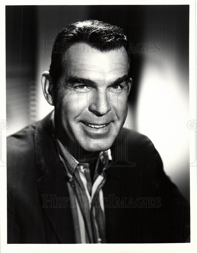 1965 Press Photo Fred MacMurray TV film My Three Sons - Historic Images