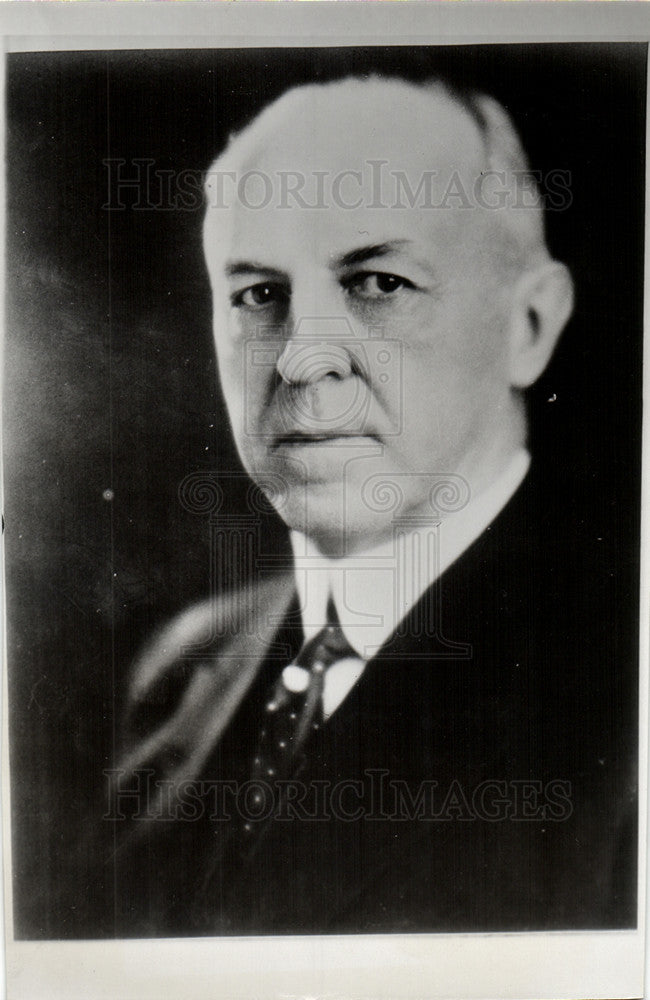 1934 Press Photo David McMorran is a banker - Historic Images