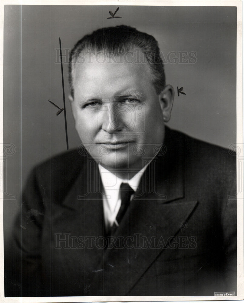 1952 Press Photo Wheeler McMillen Editor Chief Journal - Historic Images
