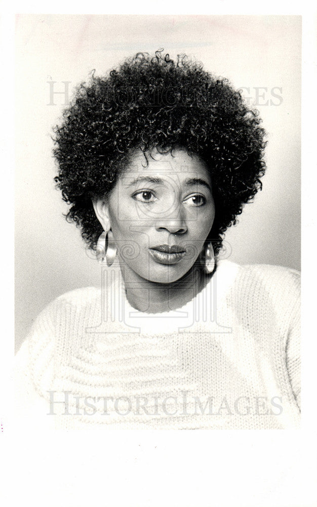 1987 Press Photo &quot;Mama&quot; Terry McMillan - Historic Images