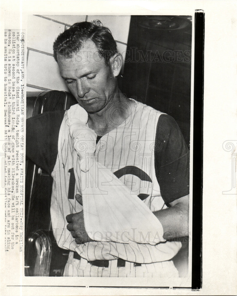 1959 Press Photo Roy McMillan Shortstop Coach Manager - Historic Images