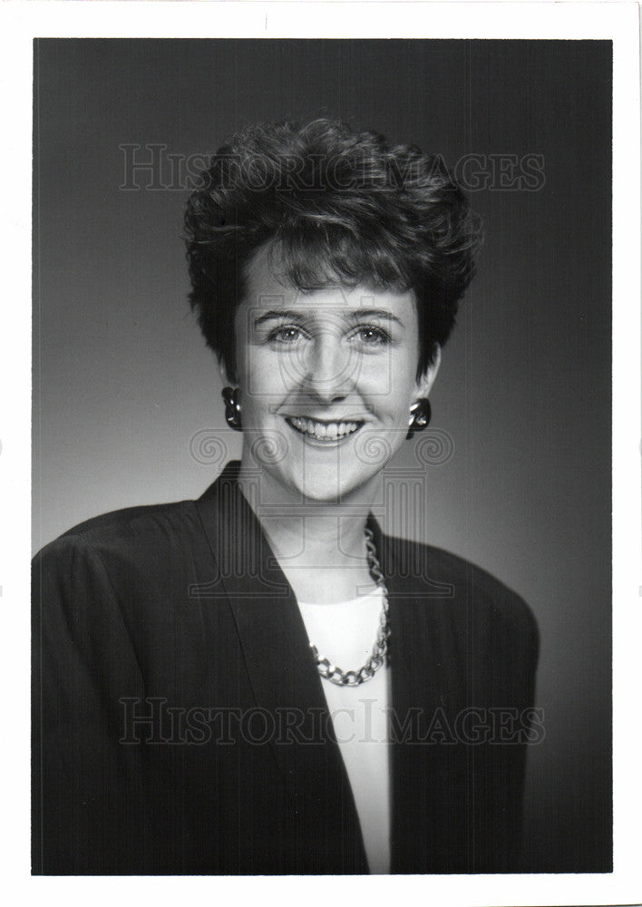 1991 Press Photo Linda McMillan Ritz-Carlton Dearborn - Historic Images