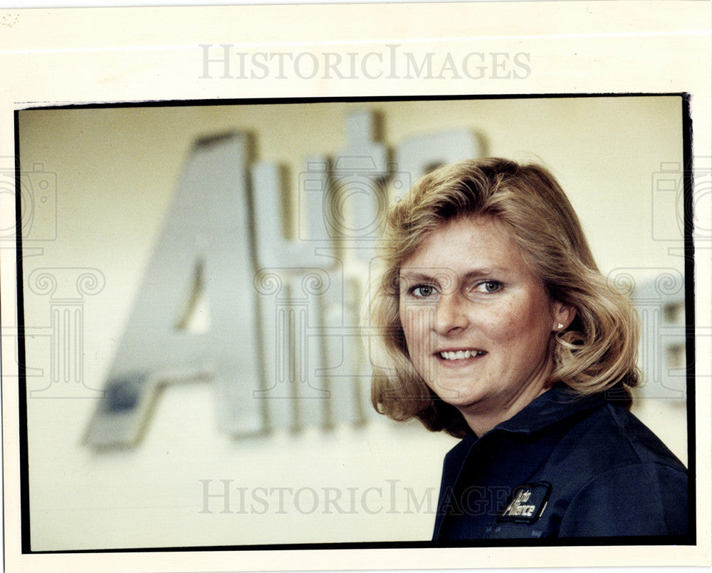 1993 Press Photo Auto Alliane Mary Machacek Bizmo - Historic Images