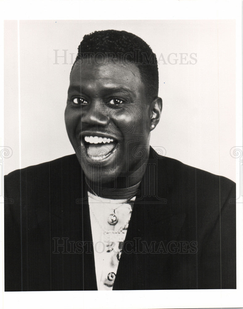 1995 Press Photo Bernie Mac comedian comedy - Historic Images