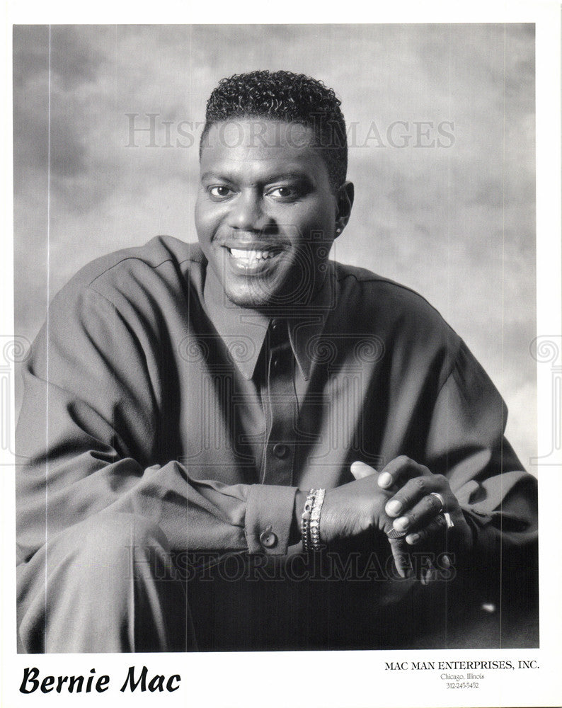 Press Photo bernie mac movie celebrity comdey - Historic Images