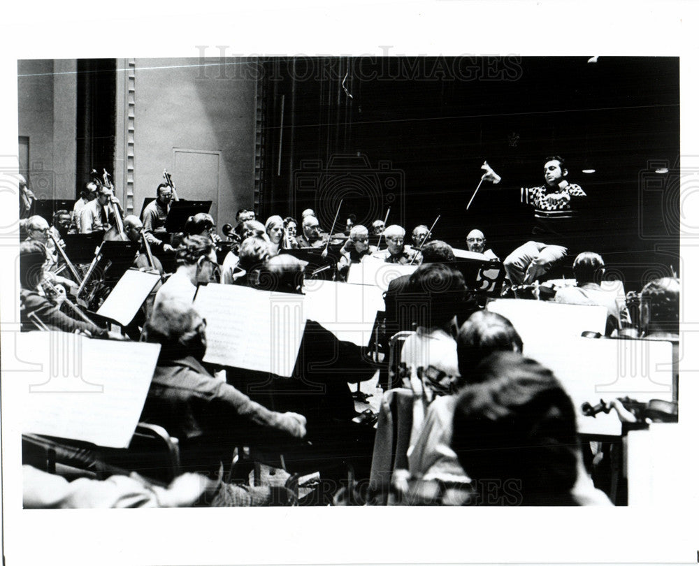 1979 Press Photo Lorin Maazel conductor violinist compo - Historic Images